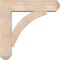Ekena Millwork Thorton Craftsman Smooth Bracket w/ Offset Brace, Douglas Fir, 7 1/2"W x 30"D x 30"H BKT0806X30X30THR04SDF - alternate 4